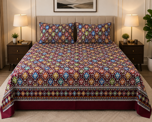 Royal Elegance Timeless Micro Cotton Bedsheet