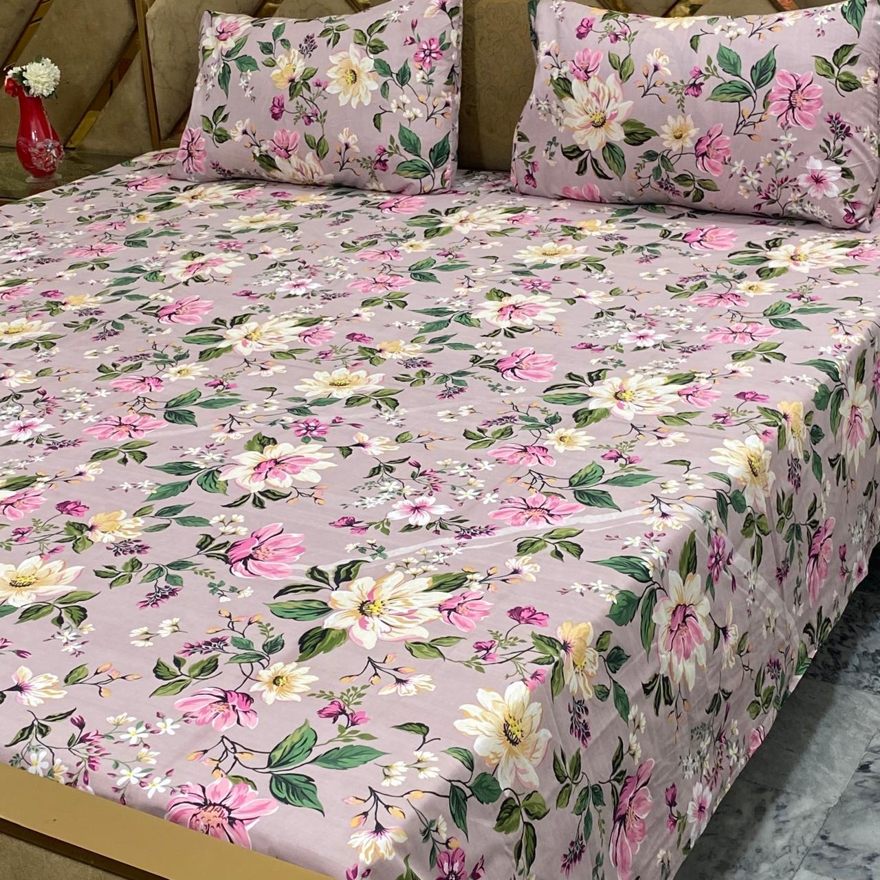 Cozy Bliss Cotton Bedsheet
