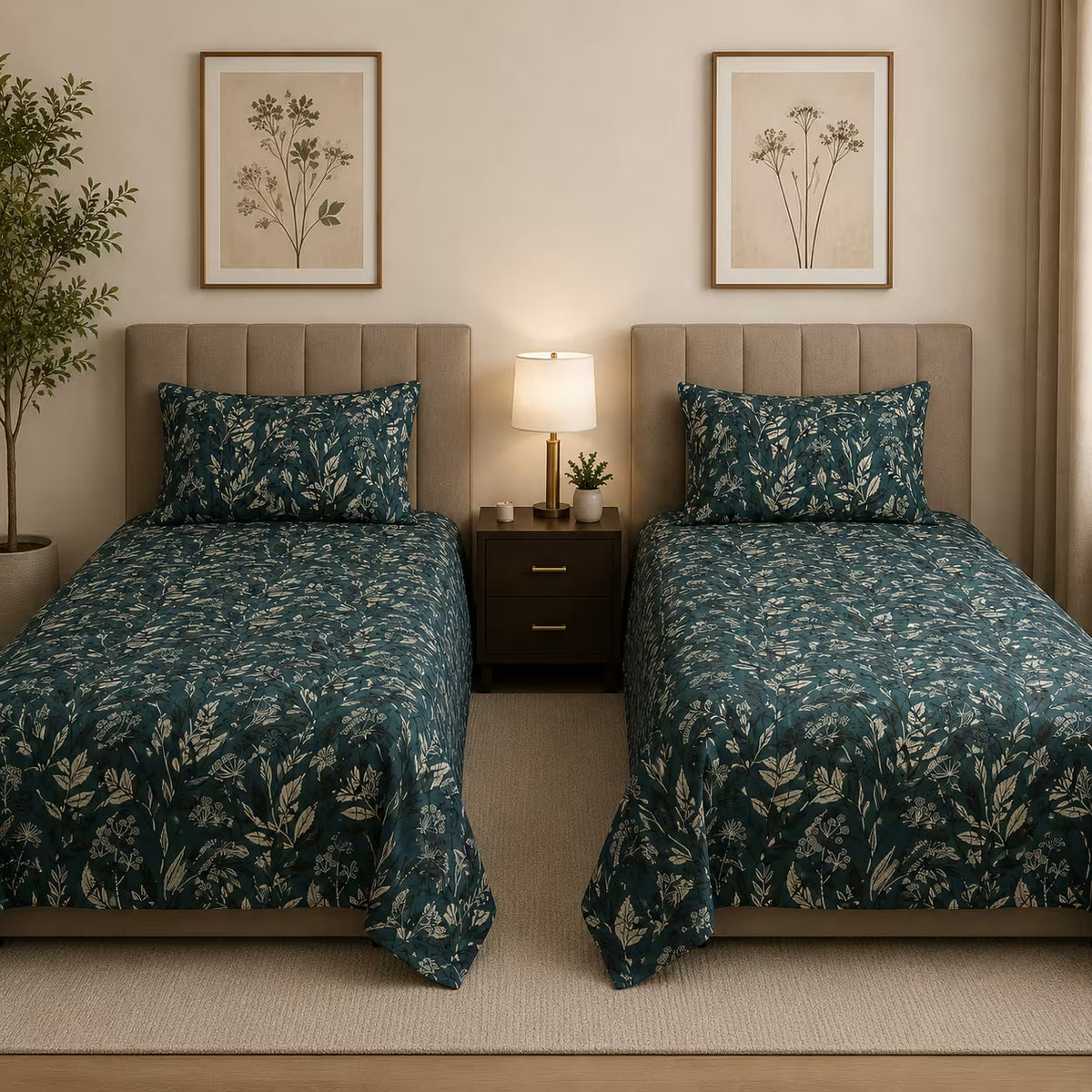 Green Meadow Single Bedsheet