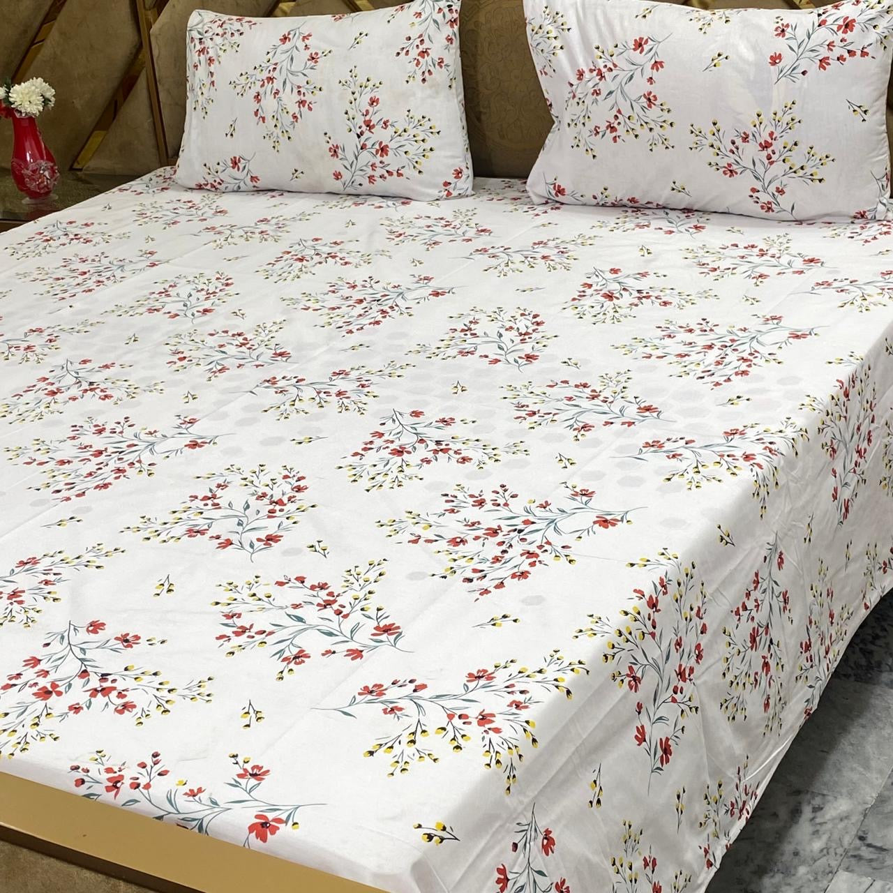 🌸 Autumn Blossom cotton bedsheets
