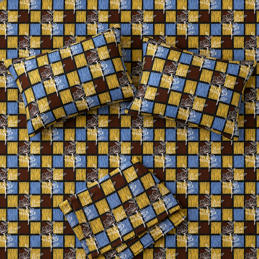 Midnight Mosaic Bloom Micro Cotton