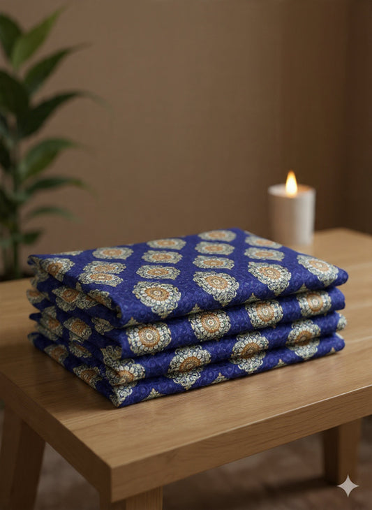 Royal Blue King Size Bedsheet – Deep Color Guarantee