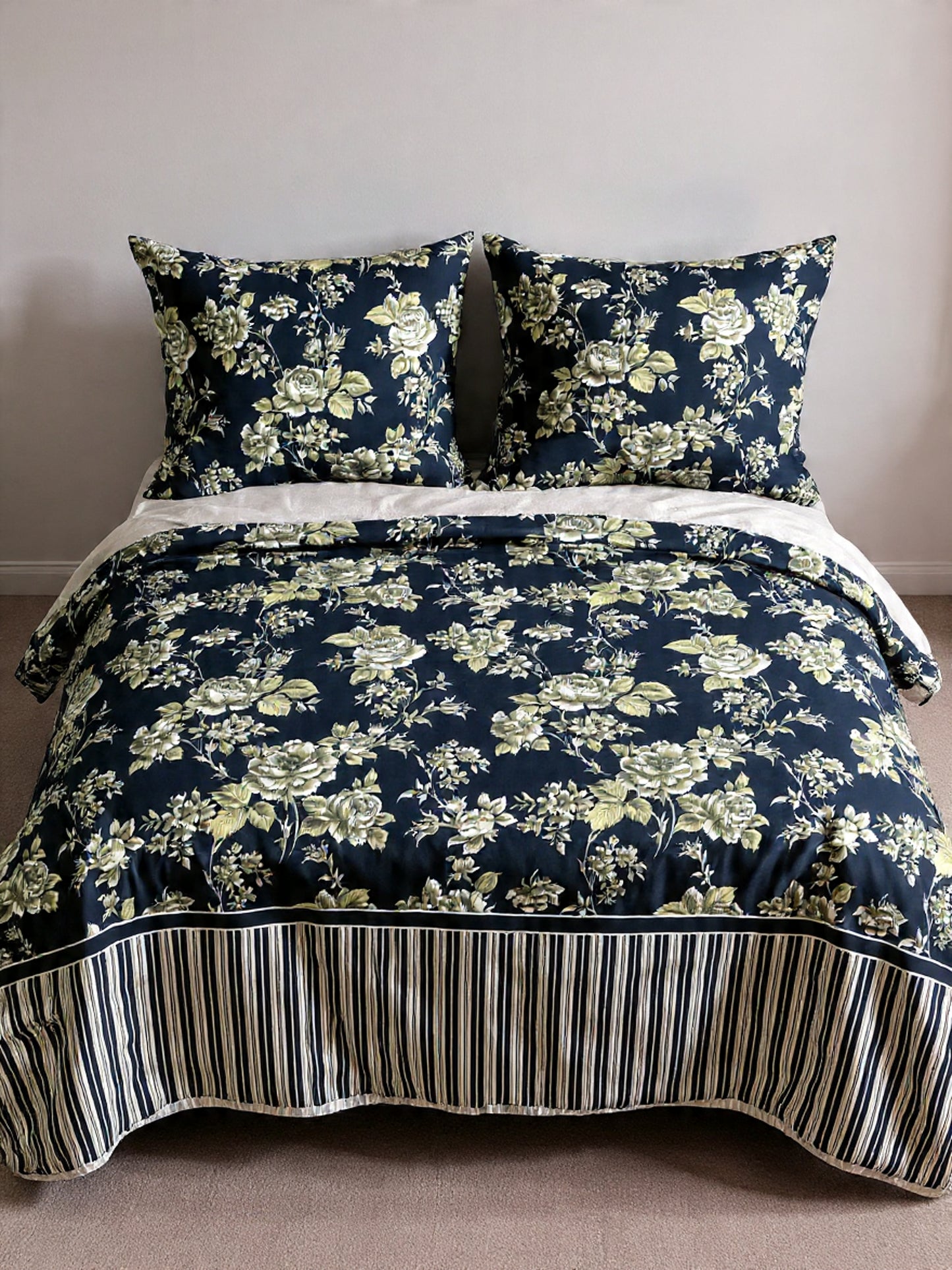 “Evergreen Premium Bedsheet – Rich Tone, Ultra-Soft & Durable Fabric”