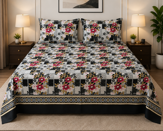 Dreamy Comfort Micro Cotton Bedsheet