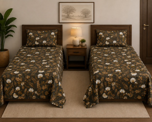 Elegant Escape Single Bedsheet