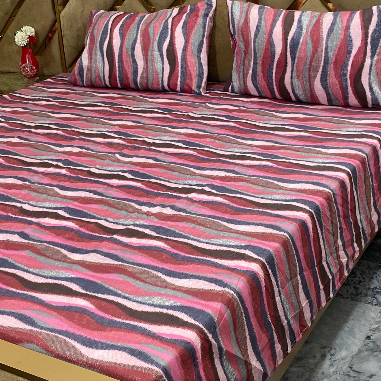 💗 Rose Waves

 cotton bedsheets