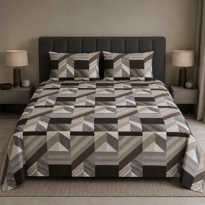 Modern Mosaic Bedsheet