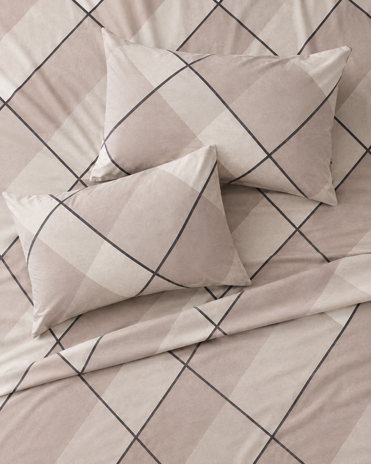 Lilac Serenity Cotton bedsheet