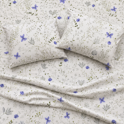 Lavender Dreams Cotton Bedsheett