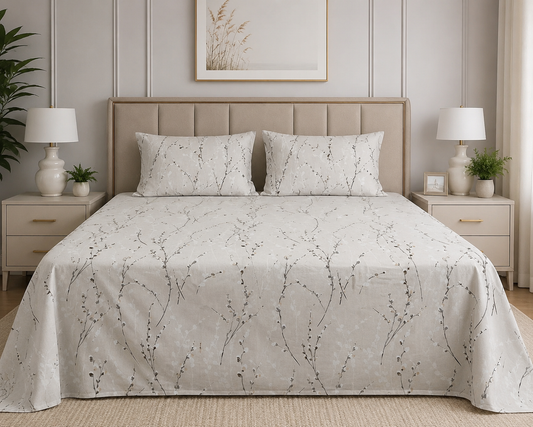 Modern Slate Mosaic Bedsheet