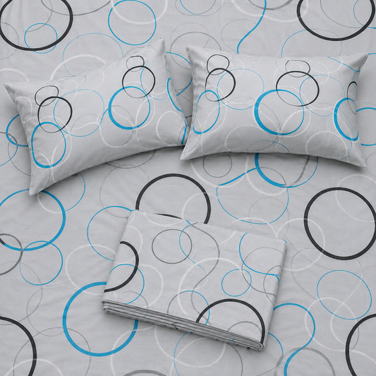 Elegant Ring  Bedsheet Set