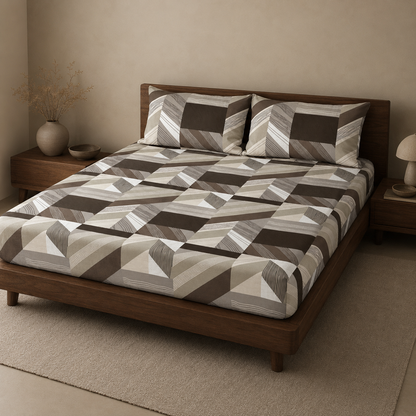 Modern Mosaic Bedsheet
