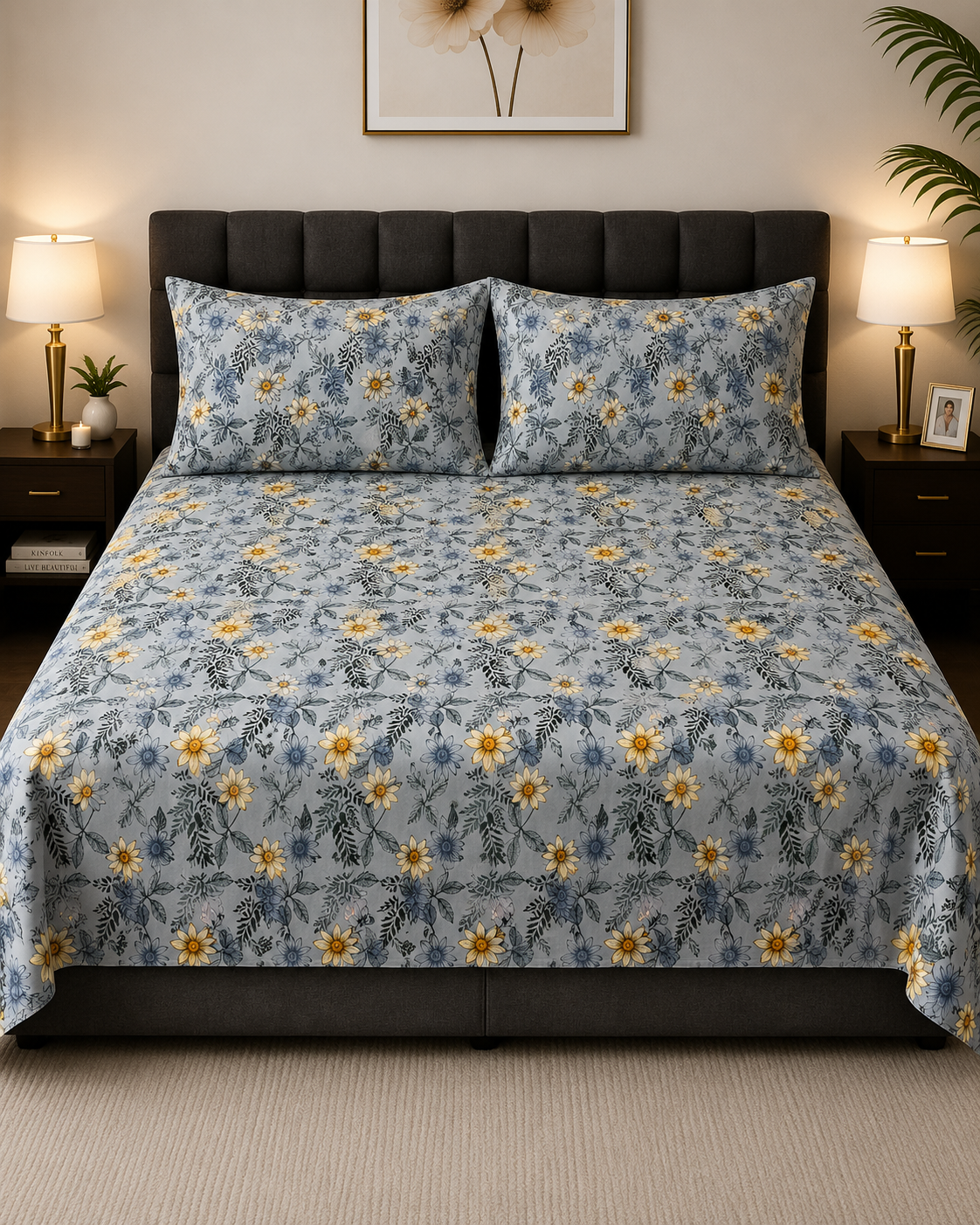 Aqua Floral Dream