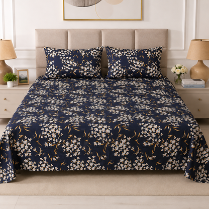 Luxe Harmony Micro Cotton Bedsheet