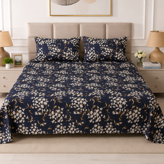 Luxe Harmony Micro Cotton Bedsheet