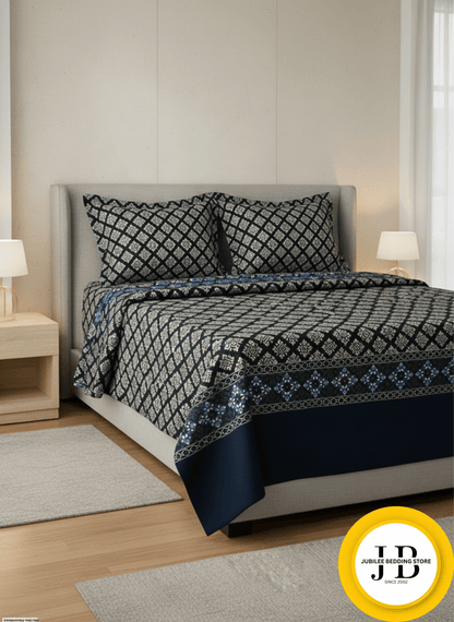 “Deep Green Comfort Bedsheet – Smooth Texture & Long-Lasting Quality”