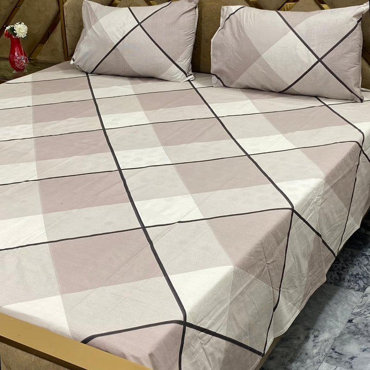 Lilac Serenity Cotton bedsheet