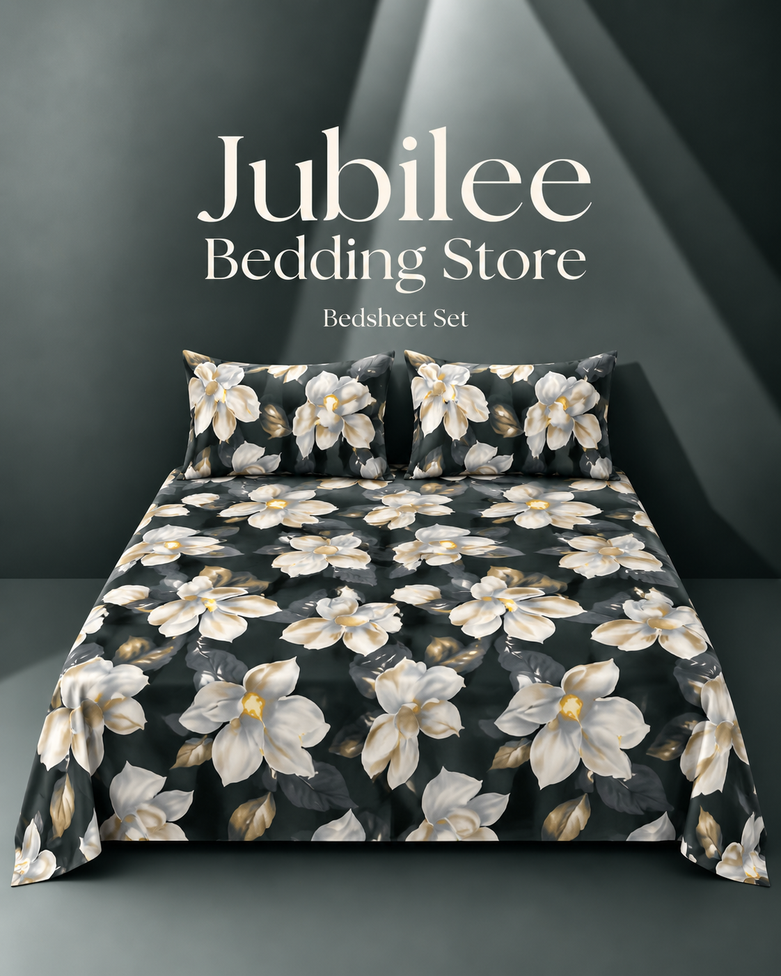 Black Orchid Royale Bedsheet
