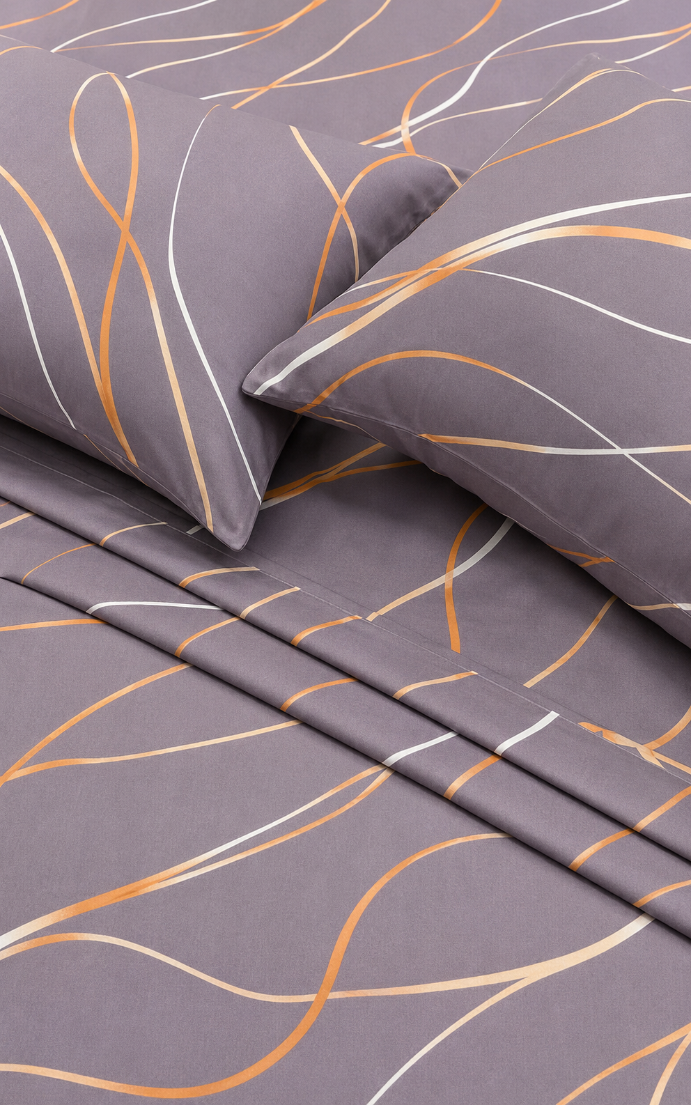 Amber waves Cotton bedsheet
