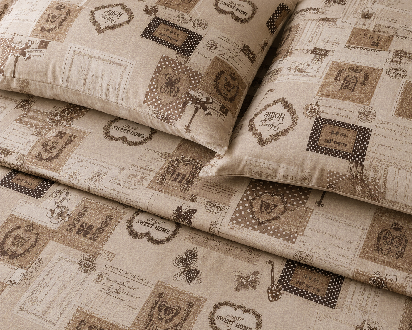 Blush Heart Cotton besheet