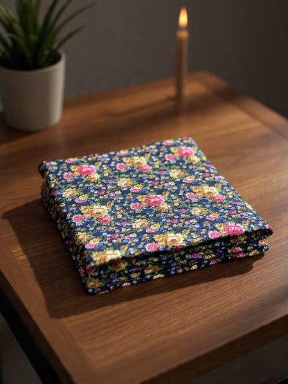 Blue Bedsheet Set – Cool, Fresh Look with High-Quality Fabric”