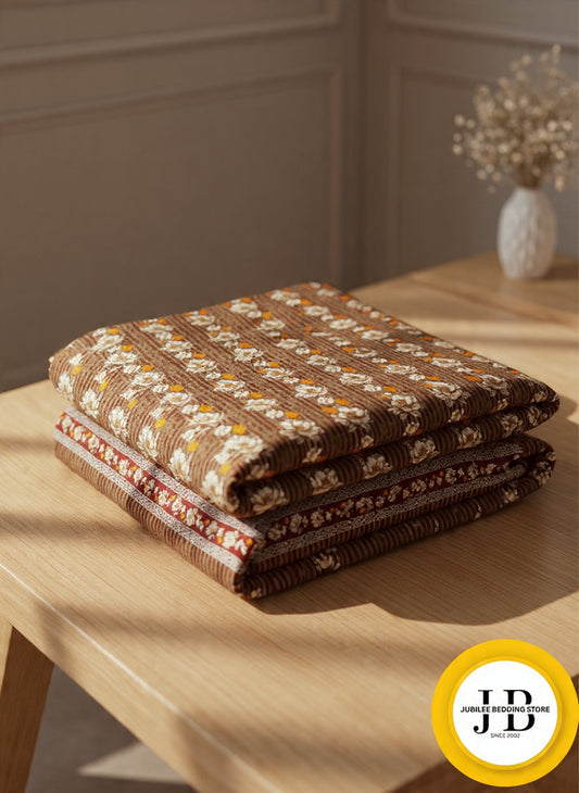 “Deep Maroon Premium Bedsheet – Rich Color, Smooth Texture & Long-Lasting Quality”