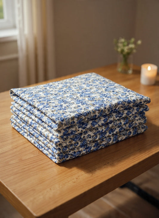 “Soft & Cozy Bedsheet Set – Premium Cotton with Subtle Floral Motif”