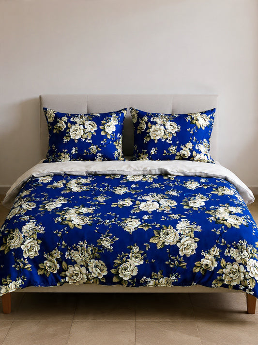 Glam Cotton Bedsheet – Vibrant Colors, Smooth Premium Texture