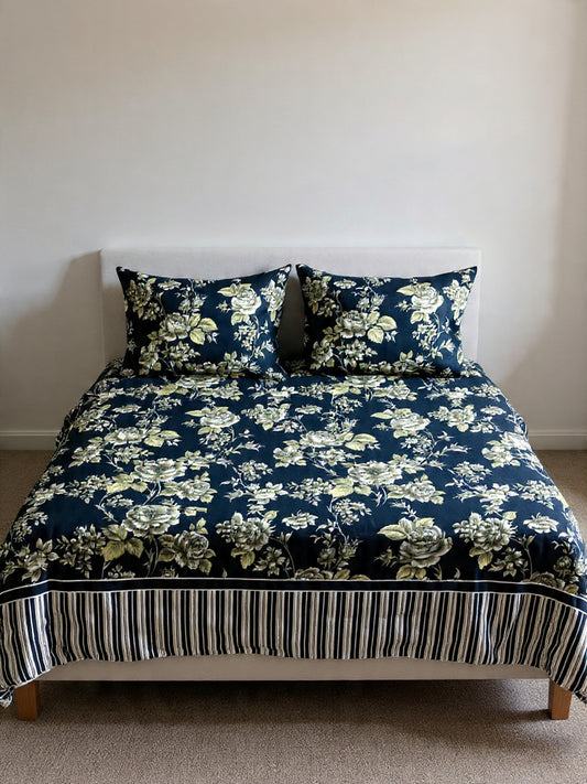 “Evergreen Premium Bedsheet – Rich Tone, Ultra-Soft & Durable Fabric”