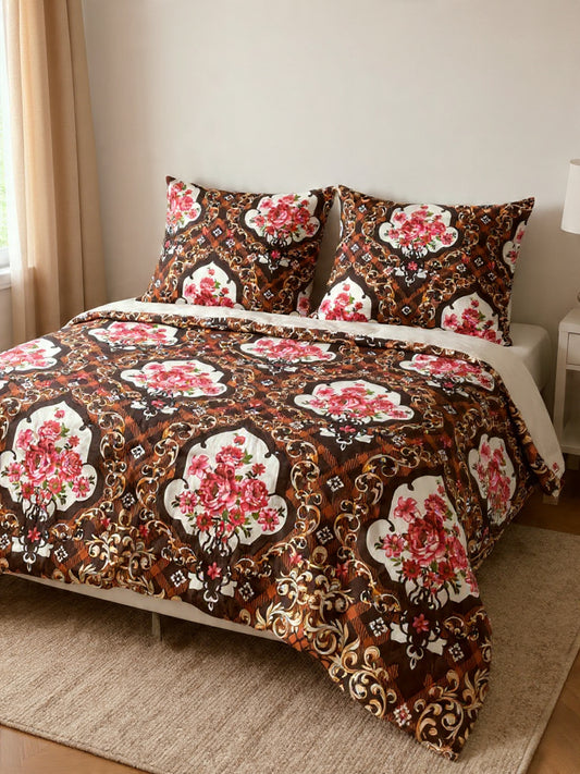 Classic Premium Bedsheet – Soft Cotton, Elegant Finish for Home Décor