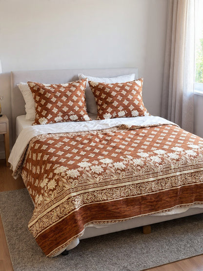 Premium Floral Bedsheet – Beautiful Print, High-Quality Fabric