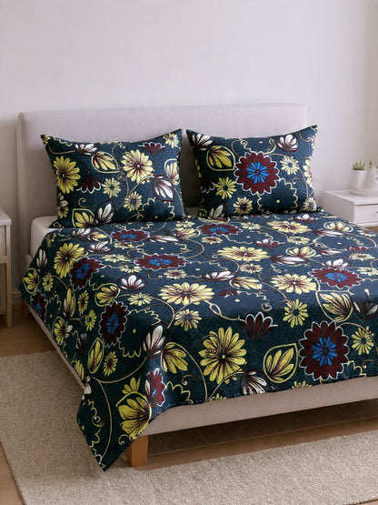 “Grey Mystic Mandala Bedsheet – Rich Design & Ultra-Soft Fabric”